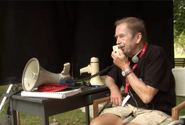 Havel Speaking, Can You Hear Me?