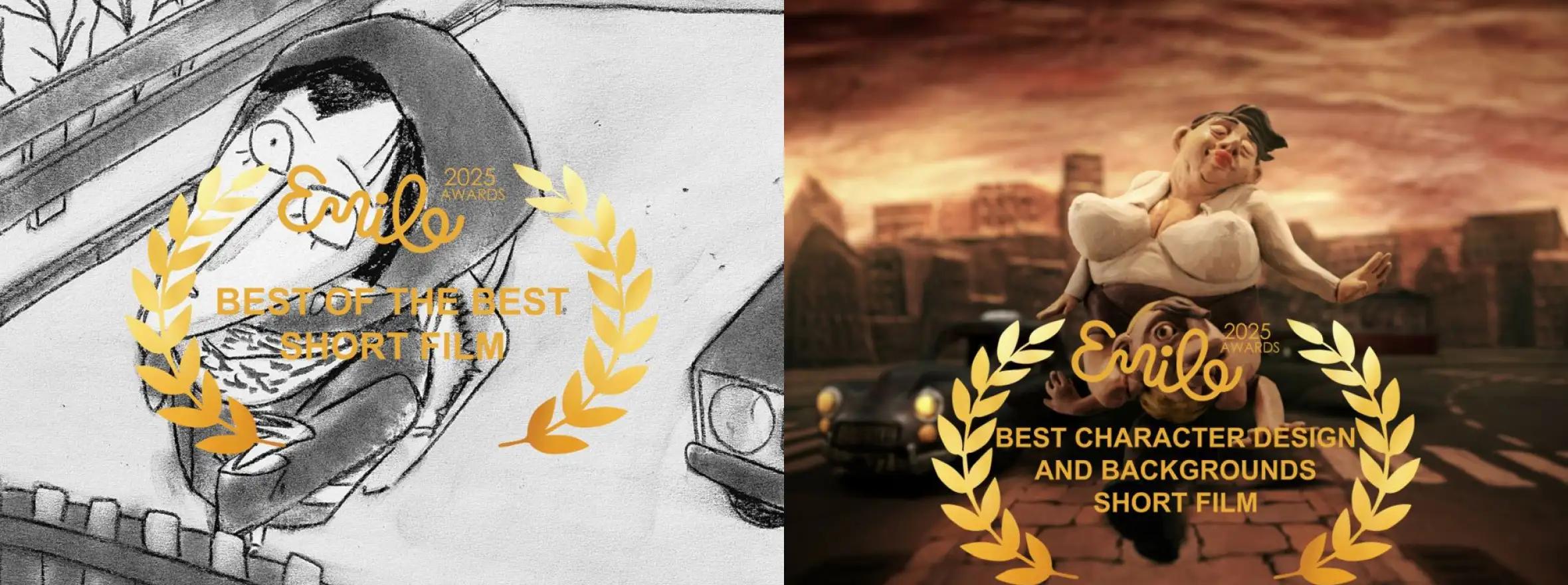 Animované filmy I died in Irpin a Joko bodovaly na prestižních cenách Emile